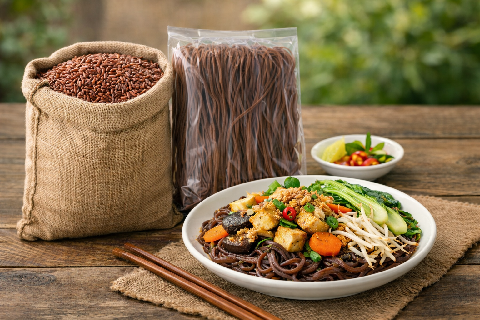 Hủ tiếu gạo lứt là gì? Có gì khác hủ tiếu thường?