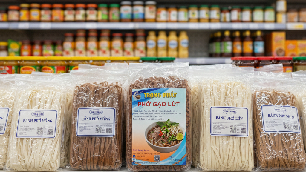 Mua phở gạo lứt ở đâu?